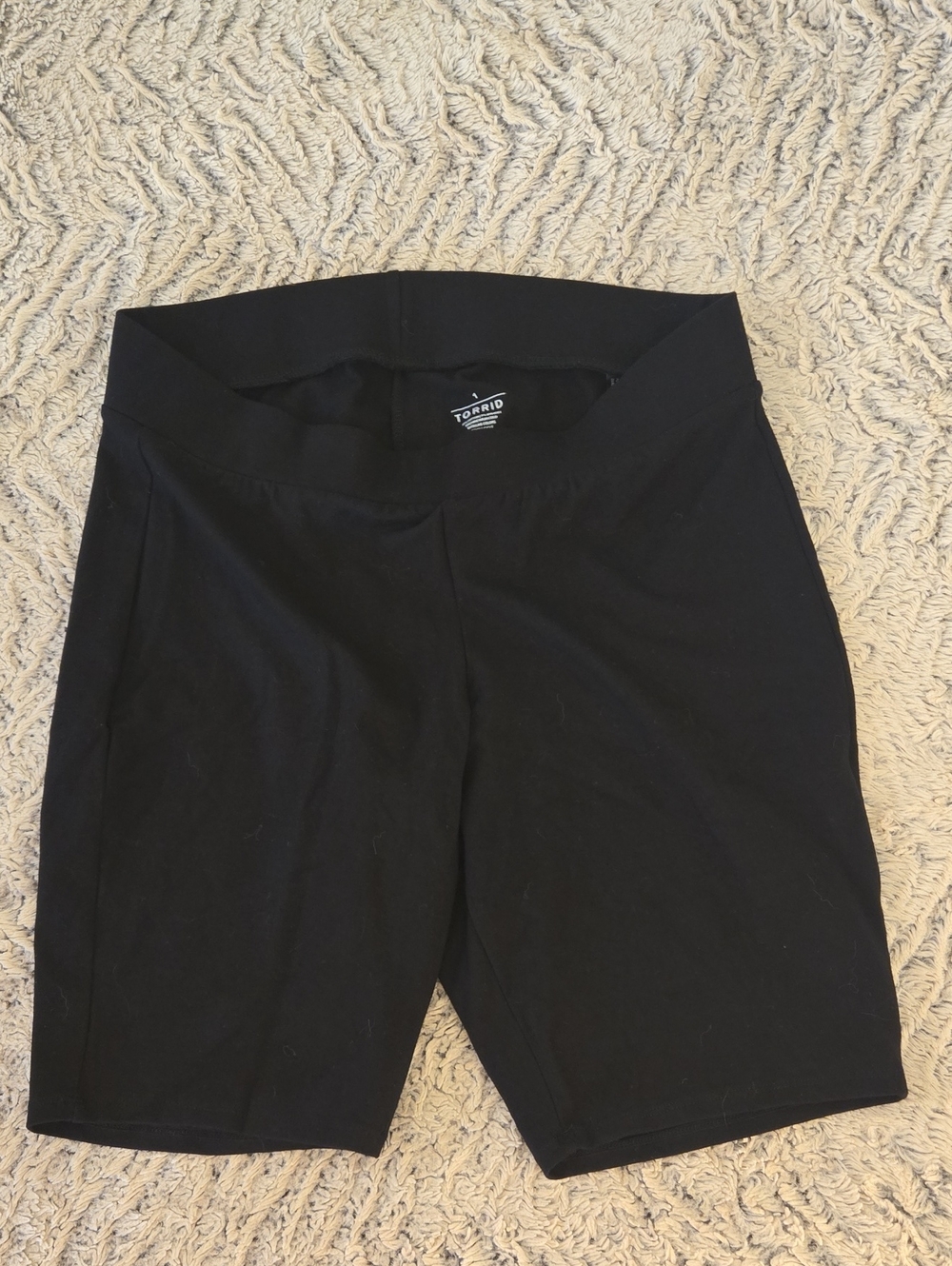 torrid Black High-Waist Bike Shorts